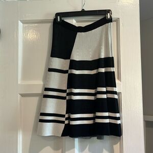 Catherine Maladrino black and white skirt